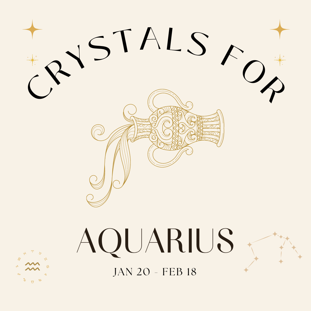 The Best Crystals for Aquarius Sun Signs | Aquarius Birthstones