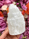 Selenite Tower Lamp  | cleansing spaces & purifying