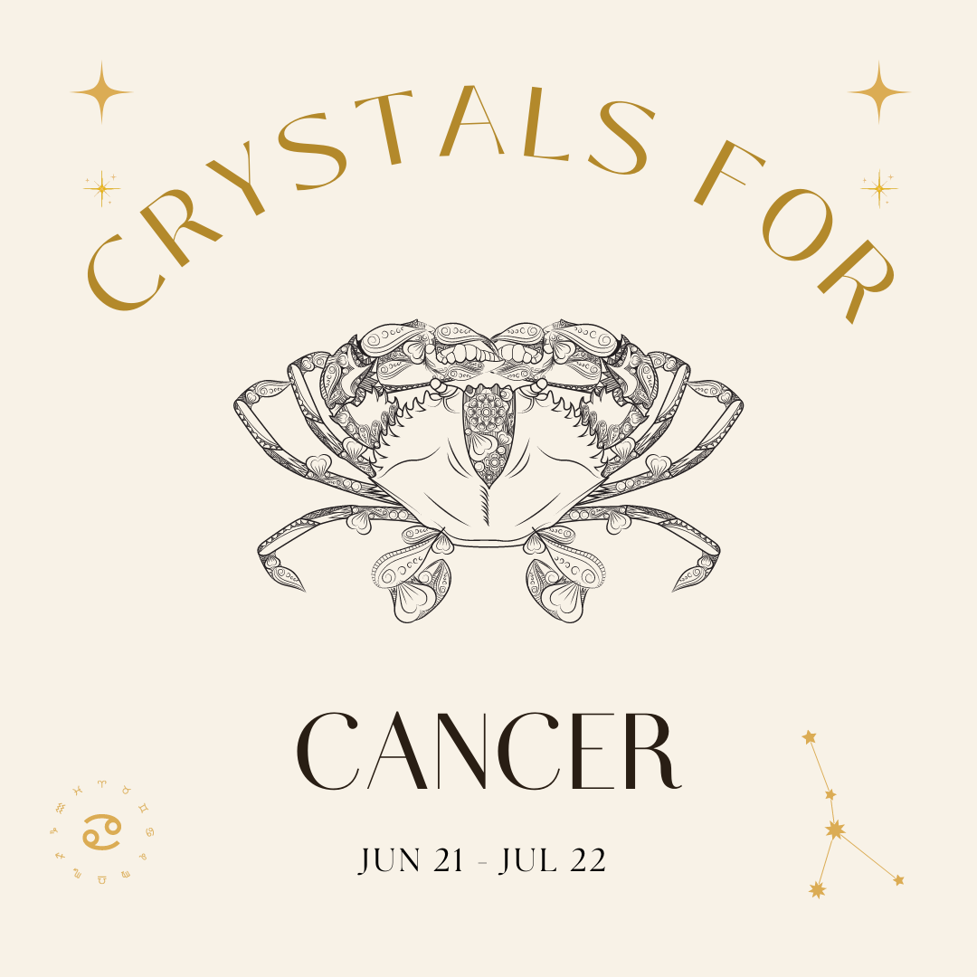The Best Crystals for Cancer Zodiac Signs | Cancer Zodiac Birthstones