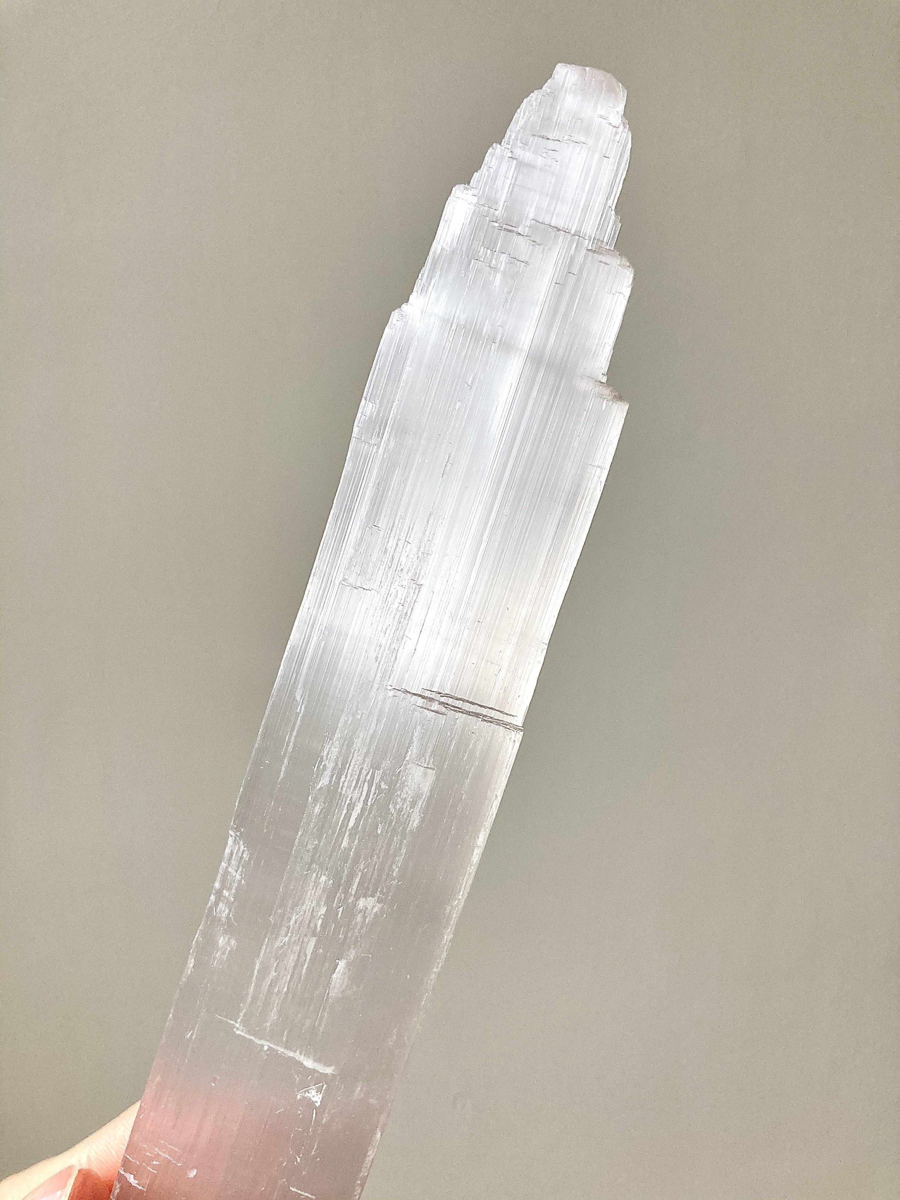 Raw Selenite Wand - thecrystalvan