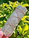 Ceremonial White Sage Bundles for smudging (hand tied with organic hemp wick) Sustainably sourced from California