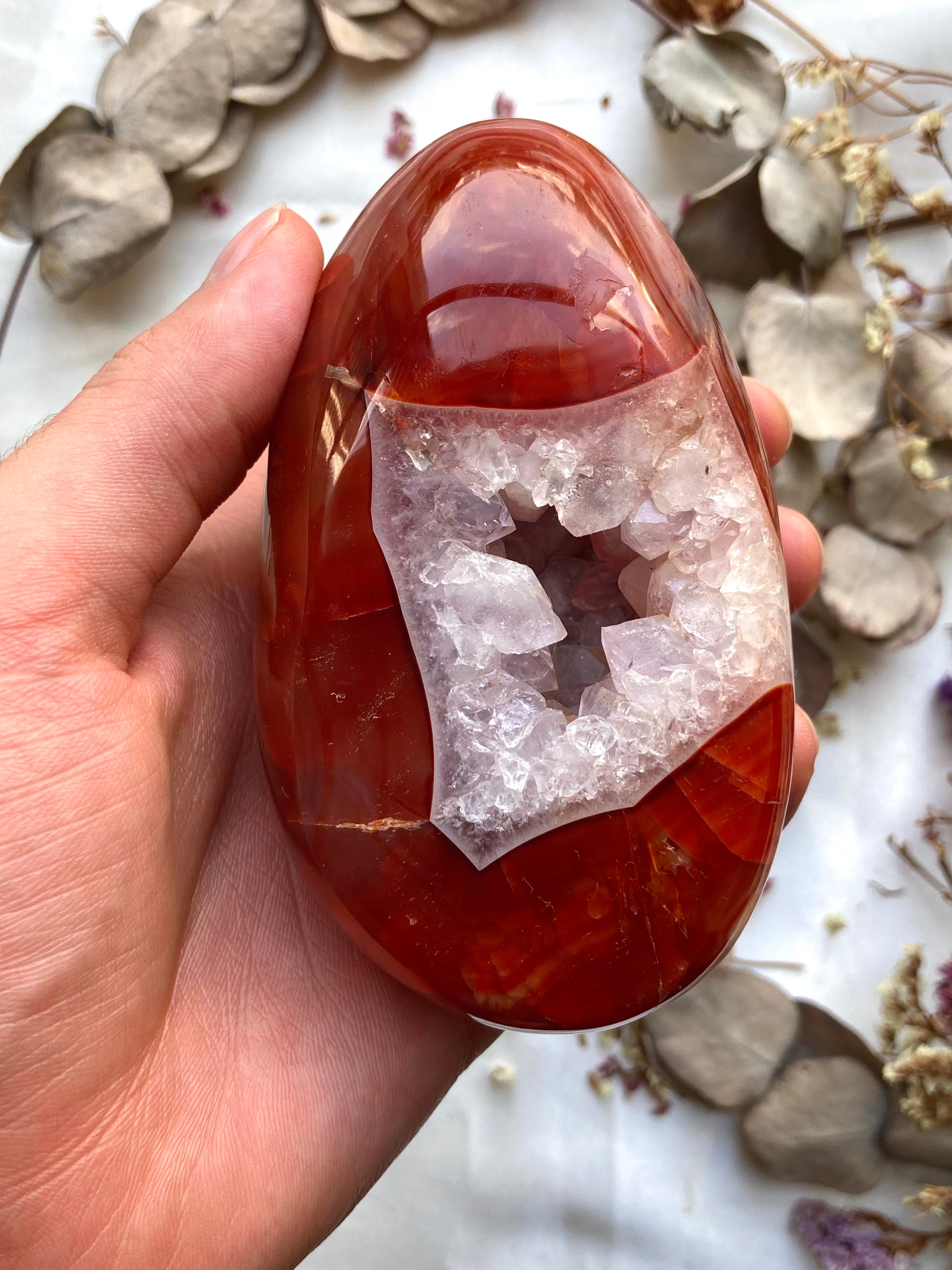 Large deals carnelian freeform