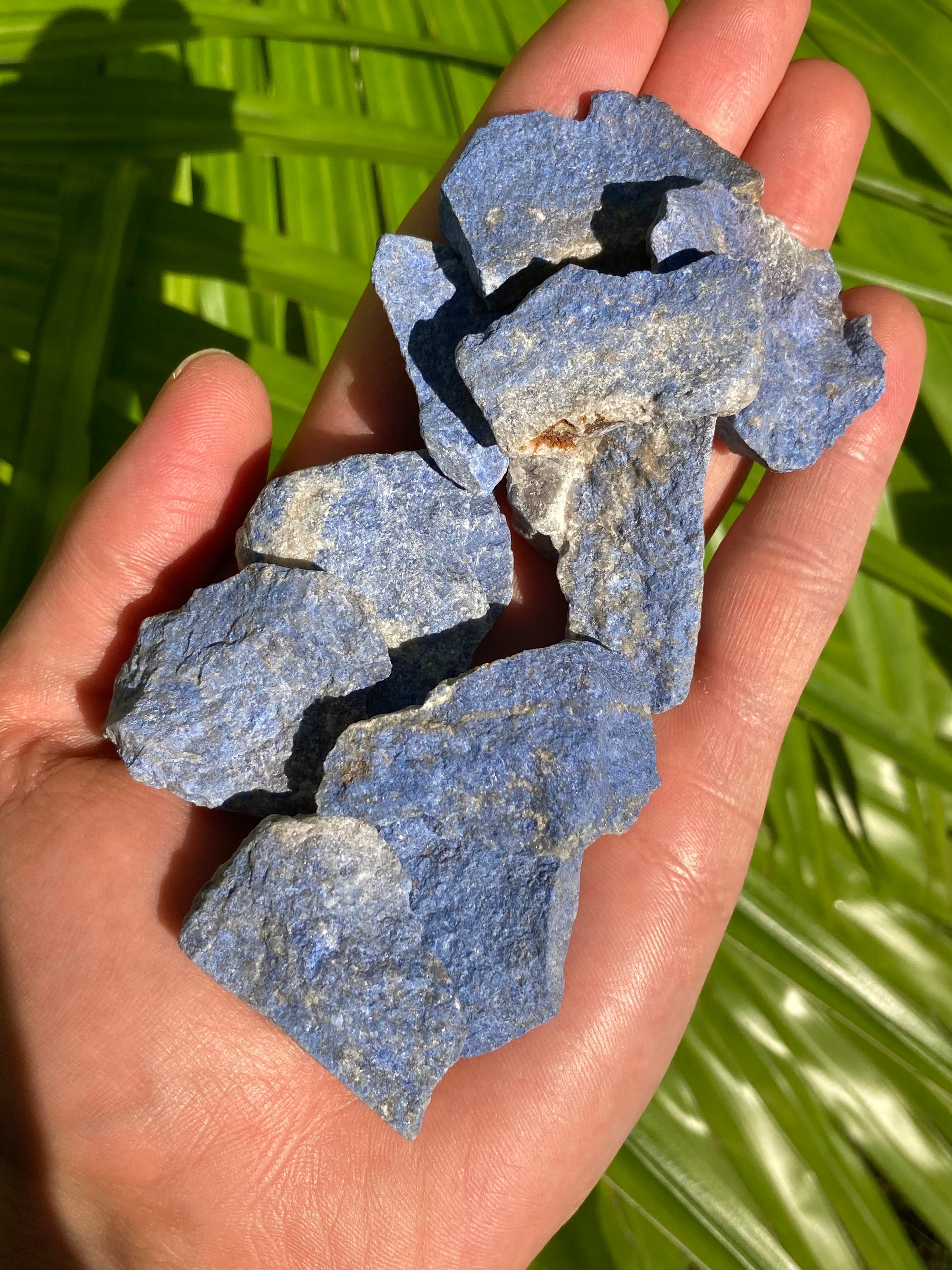 Dumortierite Quartz Raw – The Crystal Van - Main Image