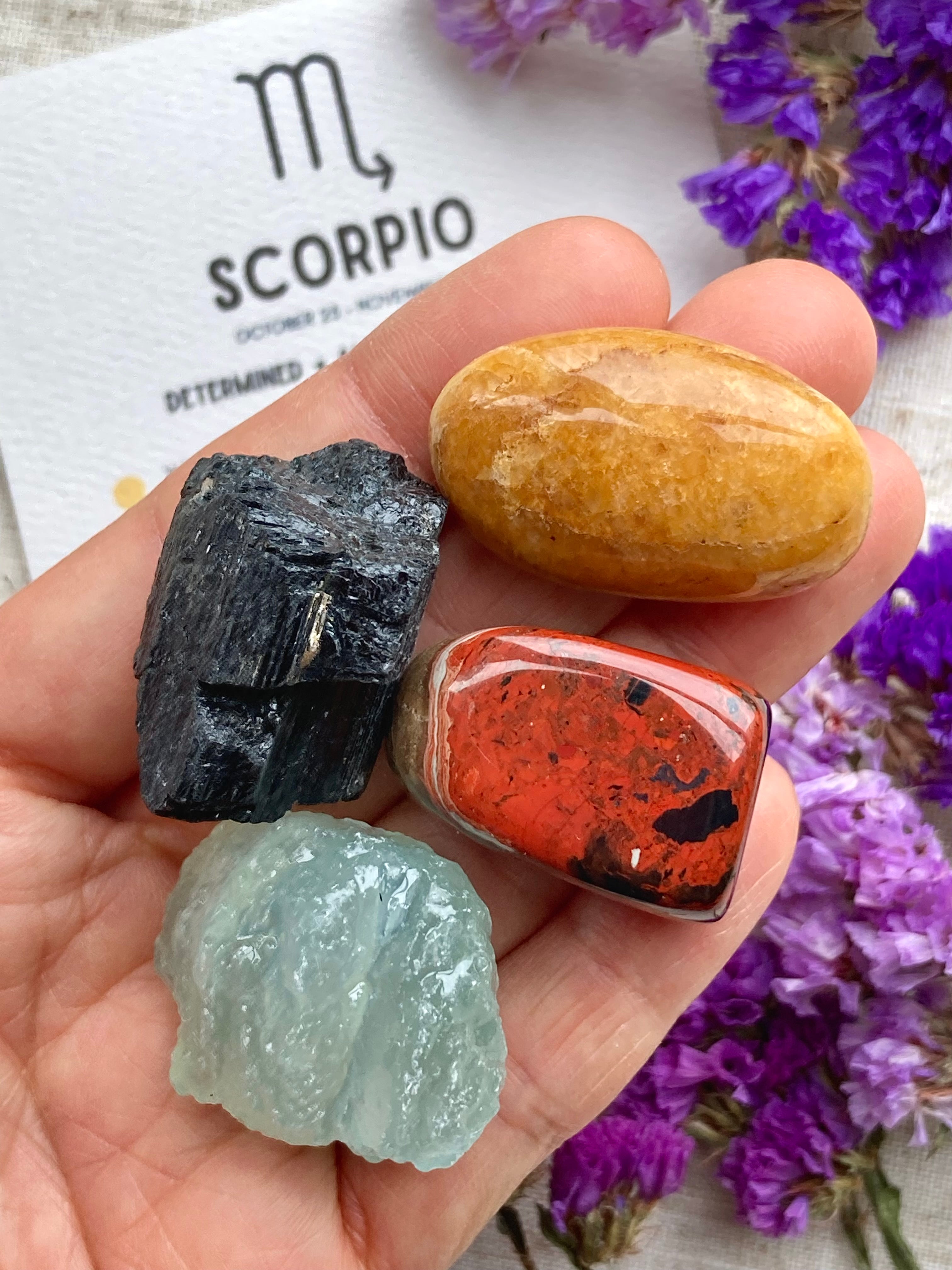 Healing stones clearance for scorpio