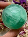 [CLEARANCE] Green Fluorite Spheres | renewal & concentration